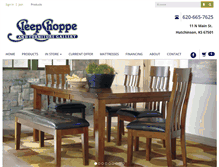 Tablet Screenshot of myhutchinsonfurniture.com